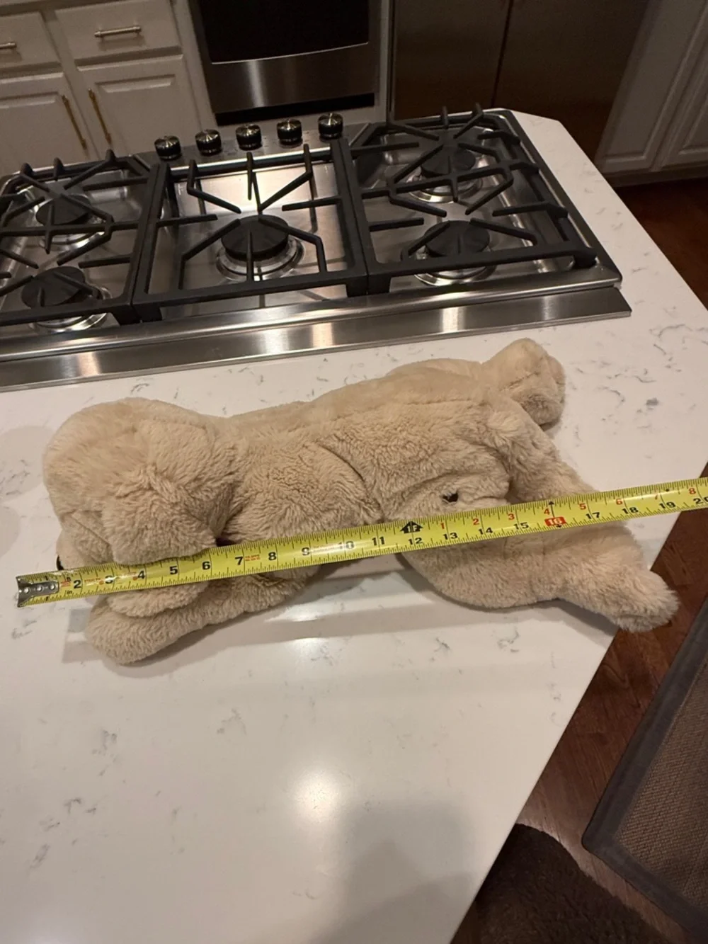 FAO Schwarz Cream Plush Golden Retriever Puppy Dog Toy 2021